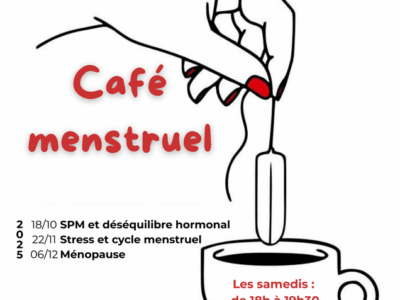 Café menstruel sur le syndrome prémenstruel – 18 octobre 2025 à 17 h