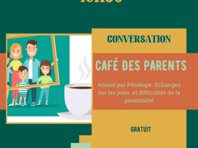 Café des Parents- 18 décembre 2024 à 16 h 30