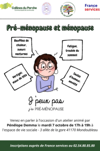J’peux pas : j’ai Pré-Ménopause – 7 octobre 2025 à 17 h