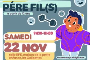 Atelier Kiffe ta puberté père fils – 22 novembre à 09h30