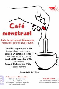 Café menstruel sur les troubles hormonaux – 17  septembre 2026 à 19 h